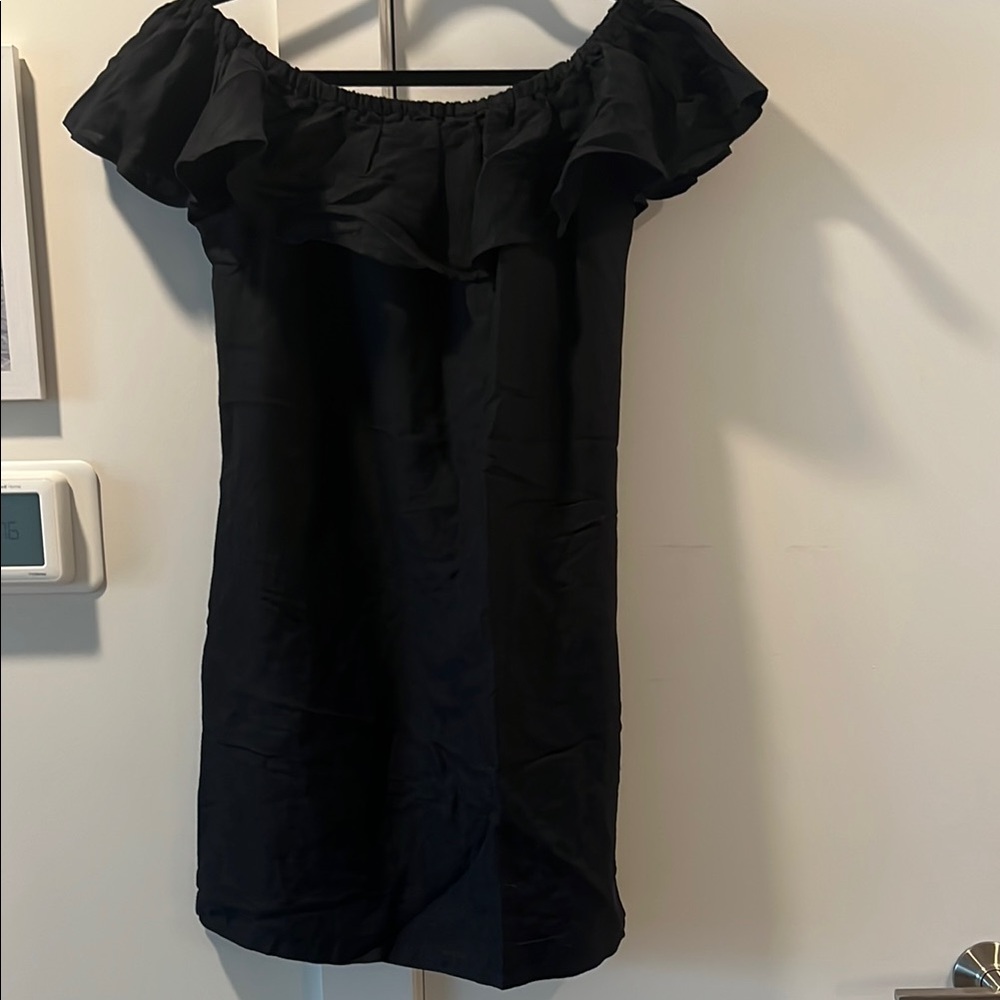 NWT Tommy Bahama Black Off-Shoulder Dress